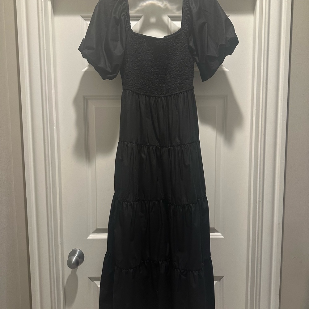 Entro Black Long Sleeve Dress